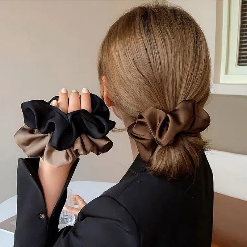 Oversized Silk Scrunchie