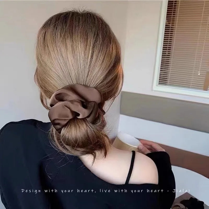 Oversized Silk Scrunchie